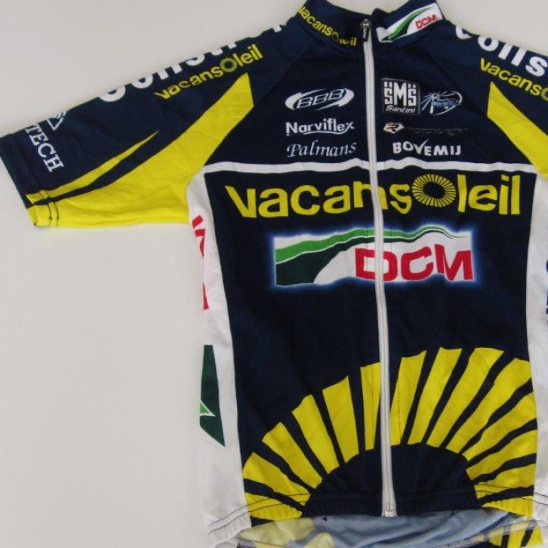 Matteo Carrara Vacansoleil worn shirt, Giro D'Italia 2011