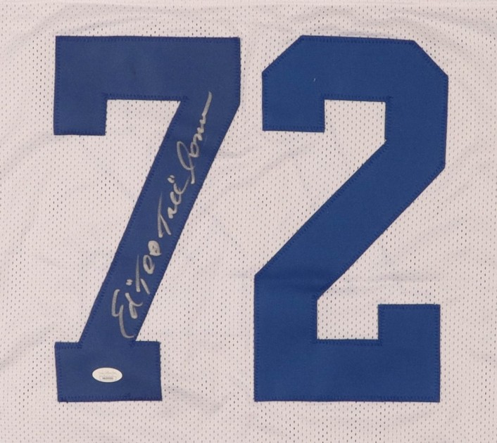 Ed “Too Tall” Jones Signed Jersey - CharityStars