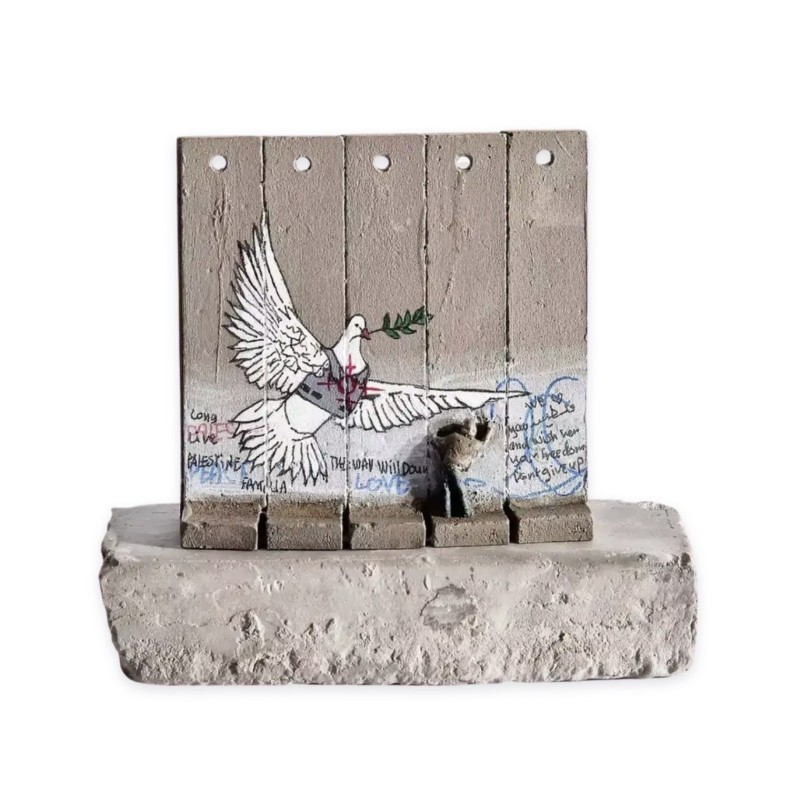 "Souvenir Wall Five Part Large (Peace Dove)" by Banksy