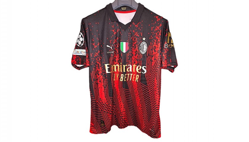 Ibrahimovic Official AC Milan Shirt, 2022/23 - Signed by the