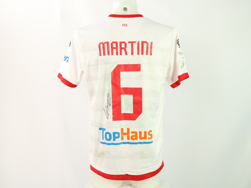 Martini's Signed Unwashed Shirt, Sudtirol vs Cremonese 2024