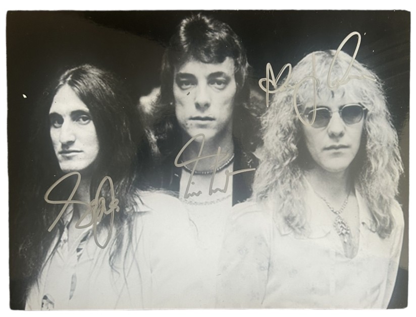 Rush Signed Photograph