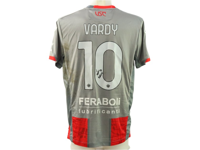 Vardy's Signed Unwashed Shirt, Cremonese vs Genoa 2026
