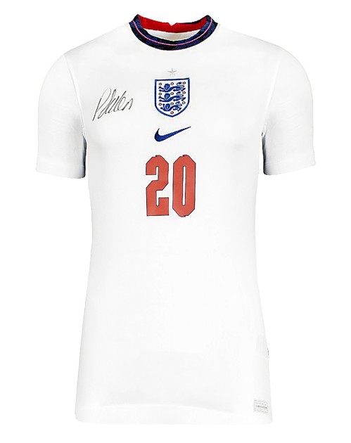 Phil Foden's England Signed Shirt