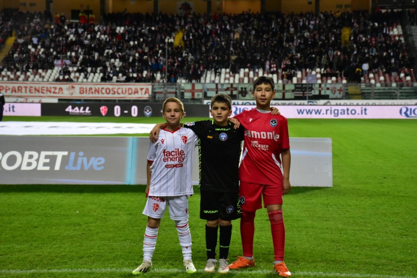 Scendi in campo come Mascotte in occasione di Padova vs Vicenza