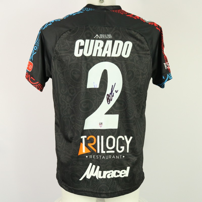 Curado's Unwashed Signed Shirt, Padova vs Catania - Coppa Italia Serie C 2024 Final