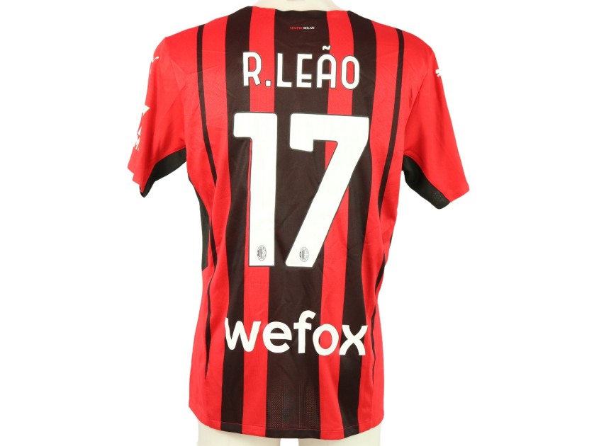 Leao's Milan Match Shirt, 2021/22
