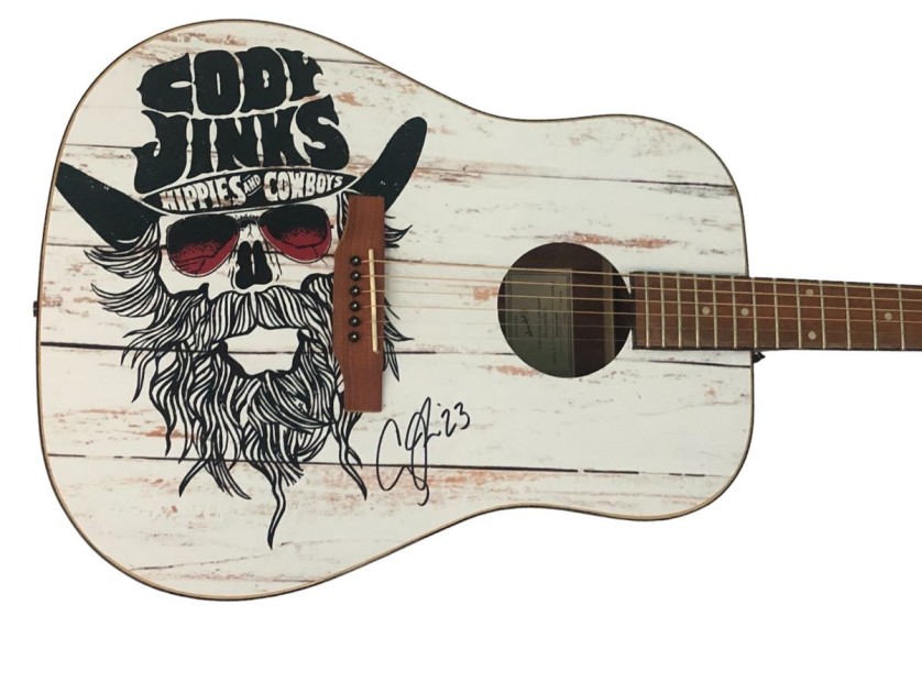 Cody Jinks Signed Custom Epiphone Guitar