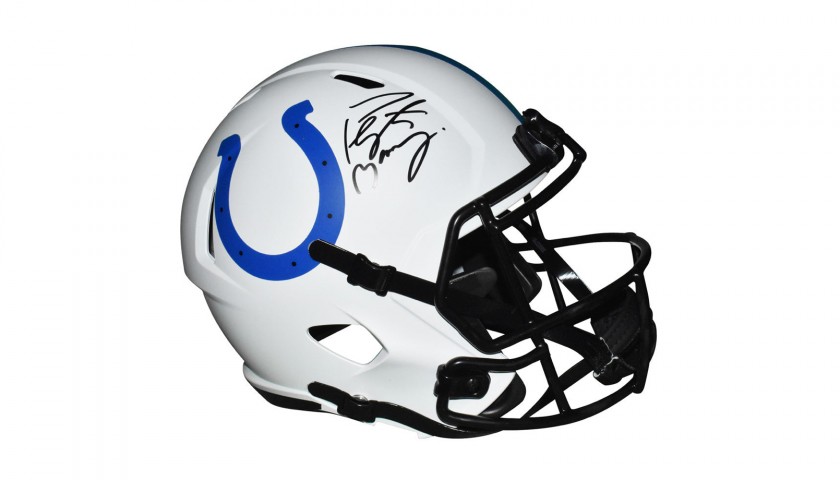 Charitybuzz: Peyton Manning Signed Indianapolis Colts Helmet