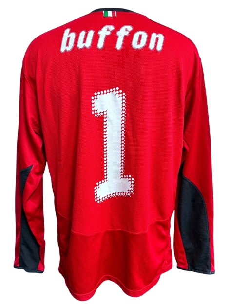 Maglia Buffon preparata Italia, 2008 