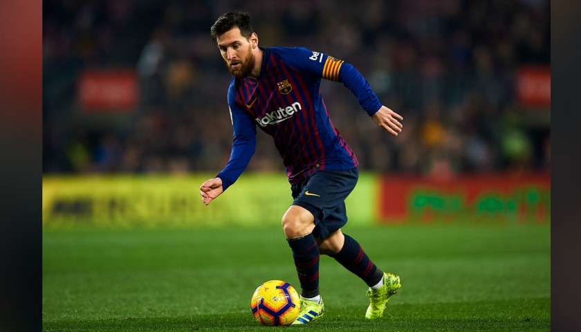Messi's Barcelona Match Shirt, Copa del Rey 2018/19