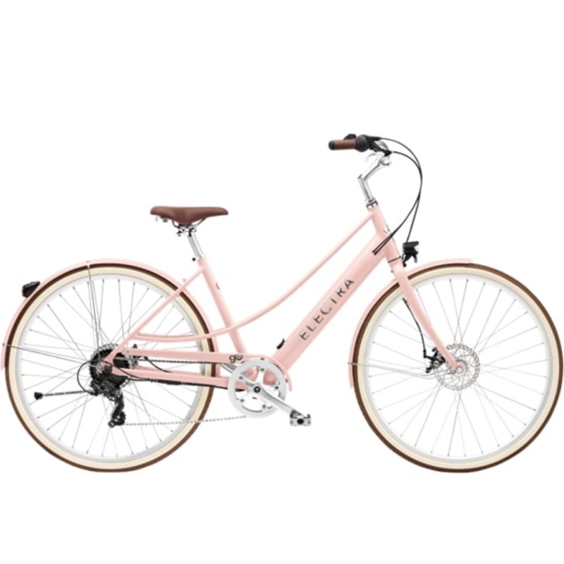 Bicycle Electra Loft Go! Step-Thru Pink with Timate Basket - Limited Edition