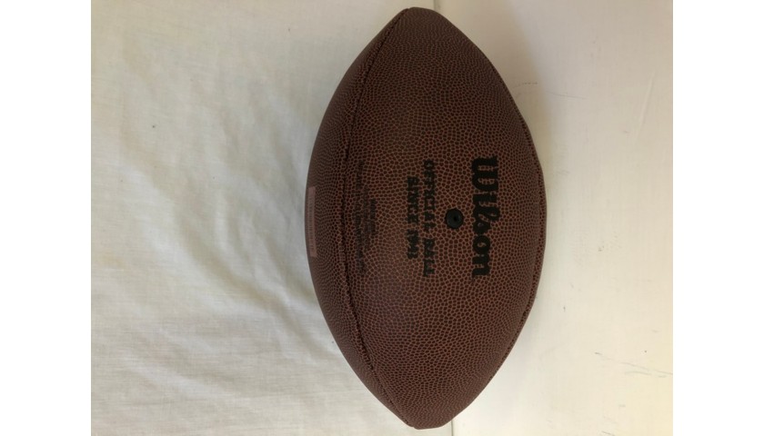 Tom Brady Signed New England Patriots Football - CharityStars