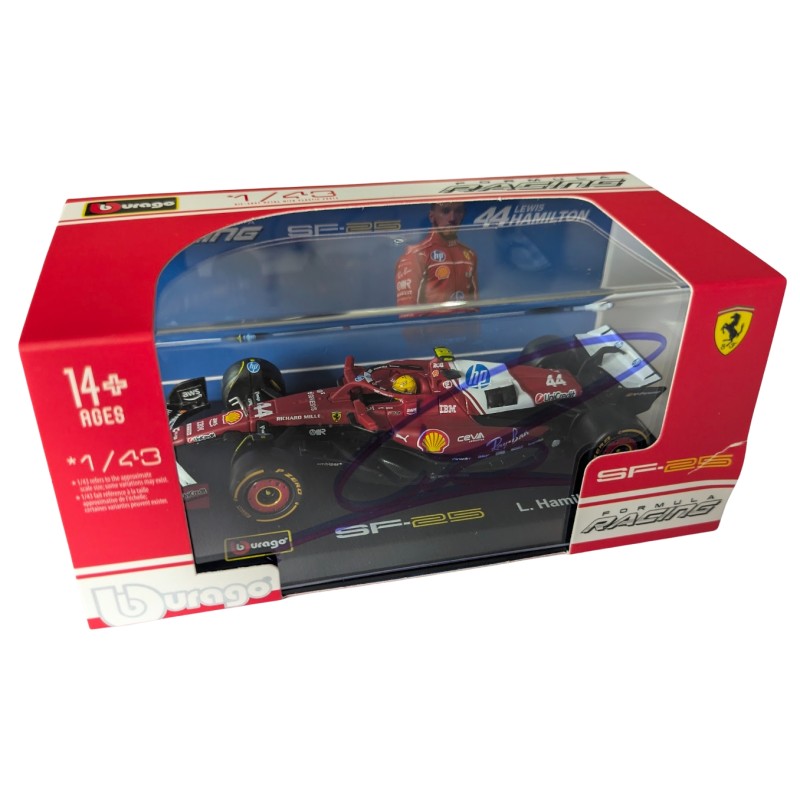 Ferrari SF25 Scale Model – Signed by Hamilton
