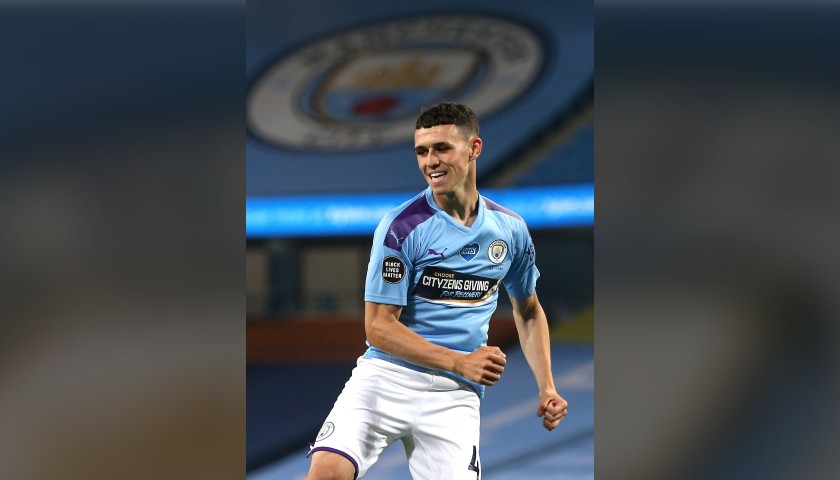 Win a Match-Issued Shirt Signed by Phil Foden