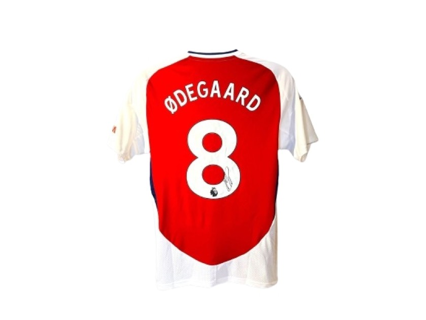 Martin Odegaard's Arsenal 2024/25 Signed Official Shirt