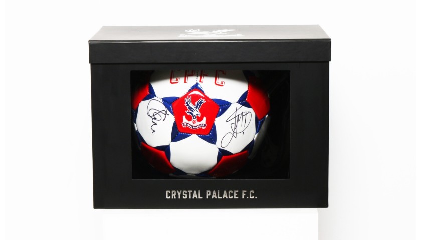 Crystal Palace FC Football Boxed & Signed by the Squad of 2017|18