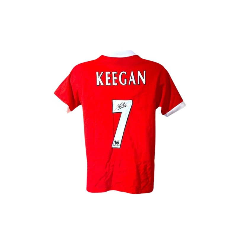 Replica della maglia firmata da Kevin Keegan per il Liverpool 1965