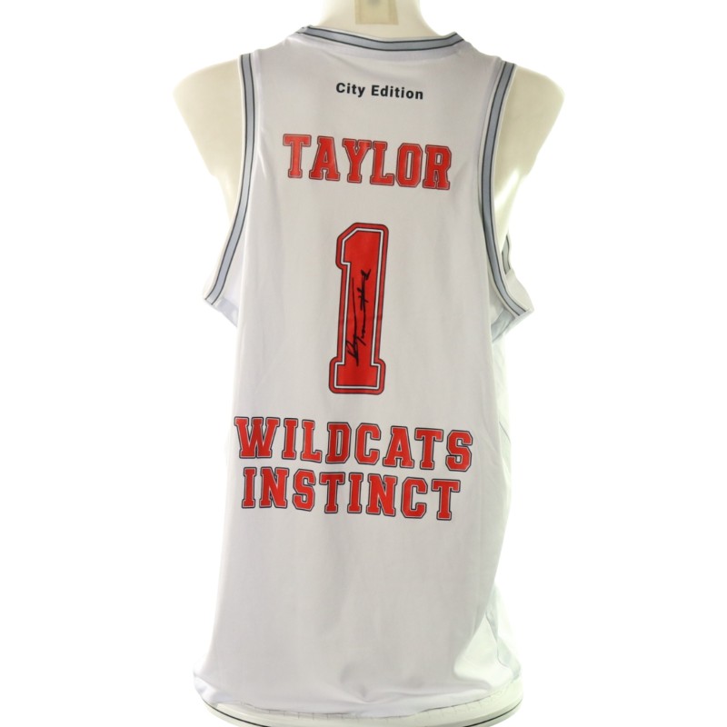 Taylor's Urania Basket "Special Edition" Signed Match-Worn Home Jersey, 2025/26