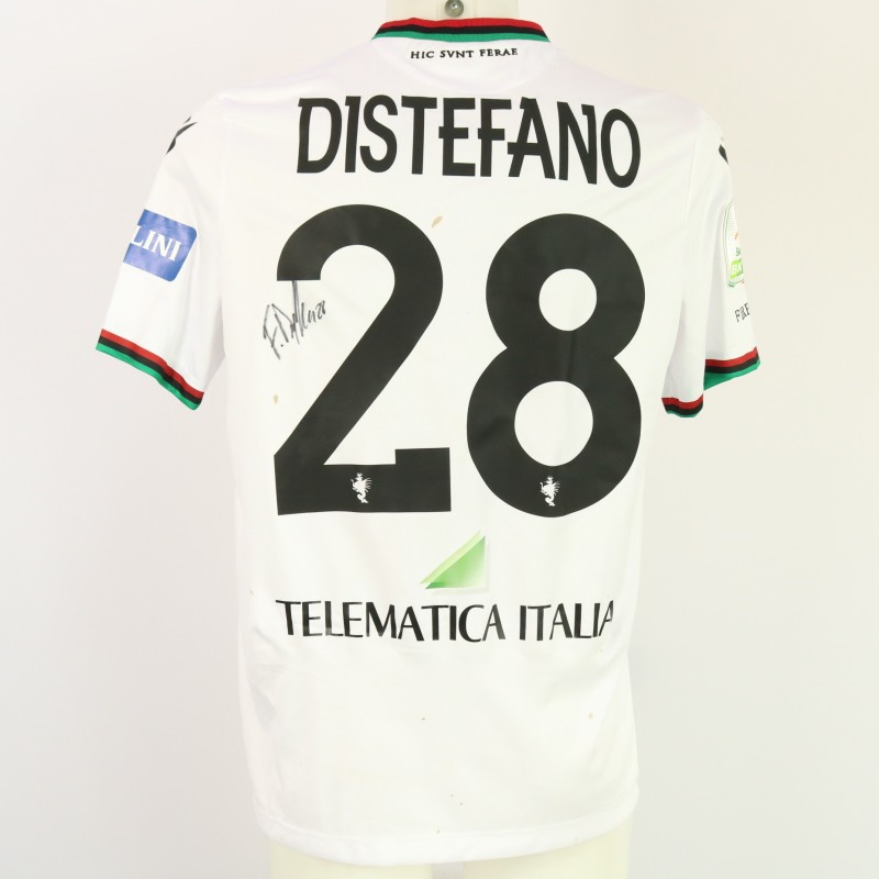 Distefano's unwashed Signed Shirt, Pisa vs Ternana 2024 