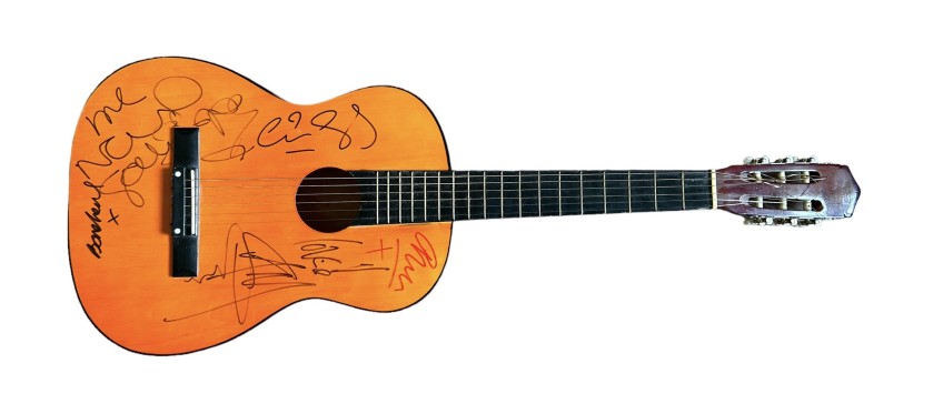 Oasis Signed Acoustic Guitar