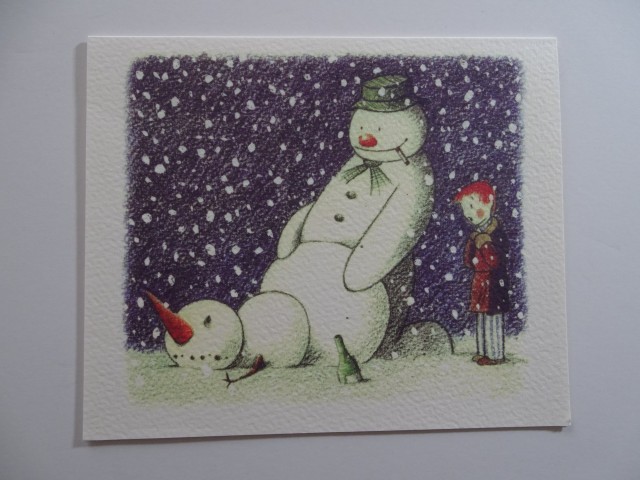 Banksy "Rude Snowman Xmas card" Santa's Ghetto - POW