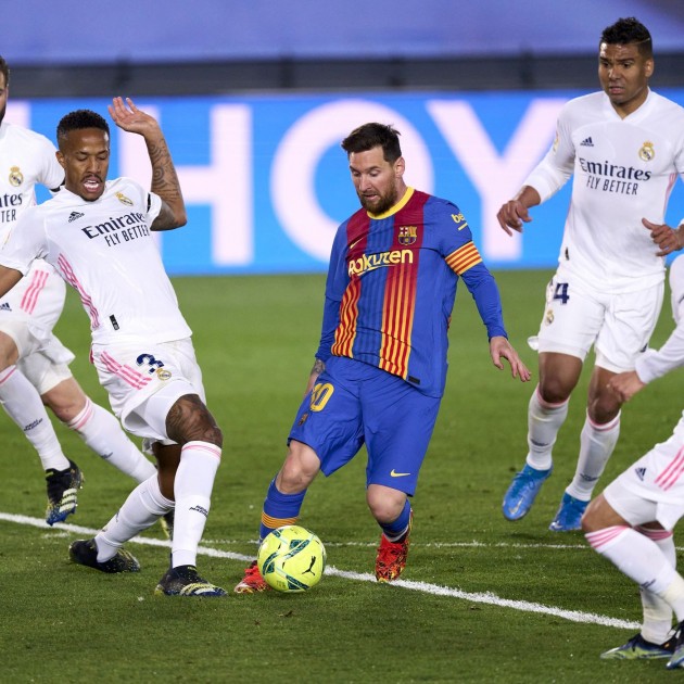 Messi's Match Shirt, Real Madrid-Barcelona 2021 - Special Clasico