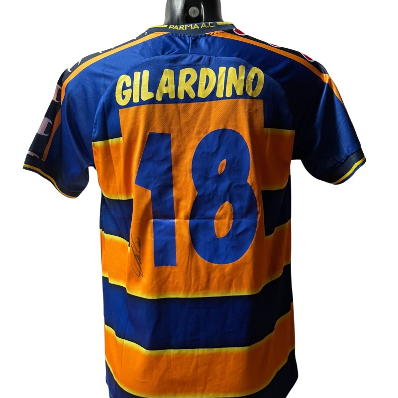 Gilardino Parma replica Shirt, 2002/03 - Signed with video proof