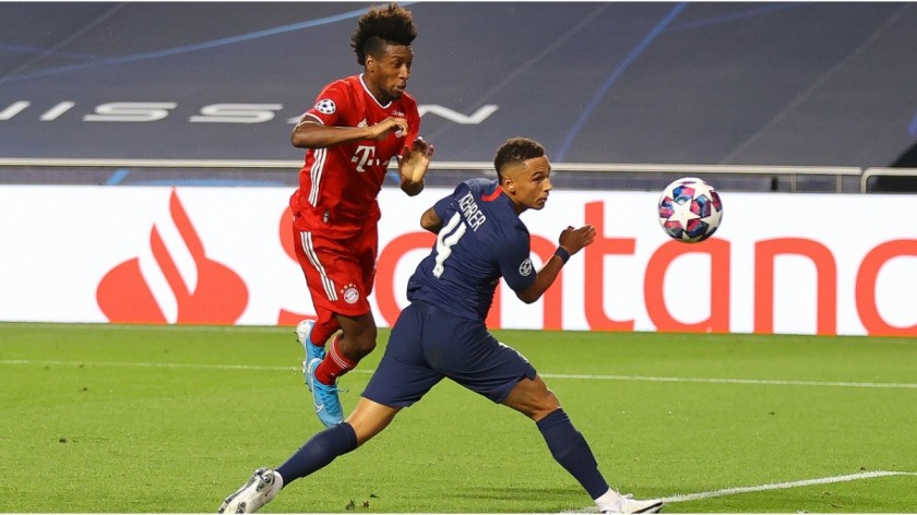 Match-Ball PSG-Bayern Munich 2020 - Signed by Coman