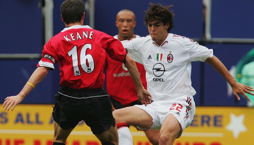 Kaka's Worn Shirt, AC Milan-Man United 2004
