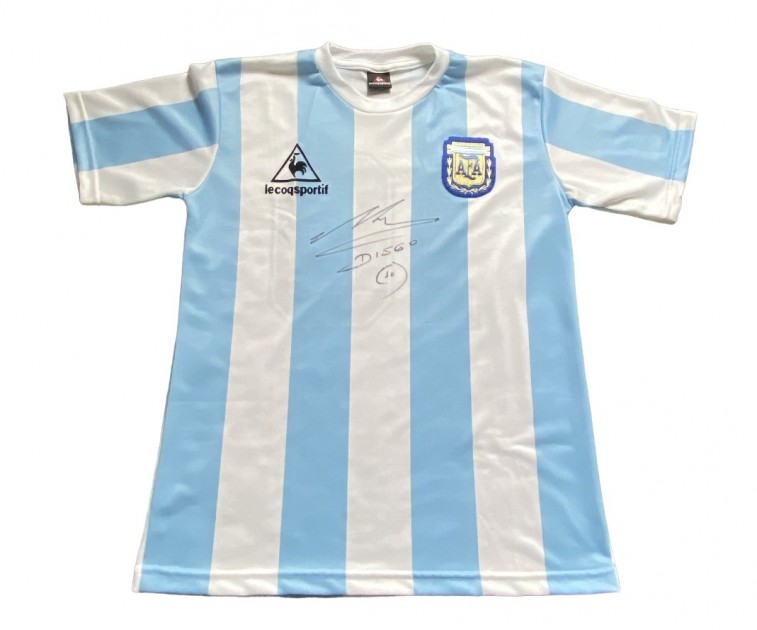 Maglia Maradona Barcellona - Autografata - CharityStars