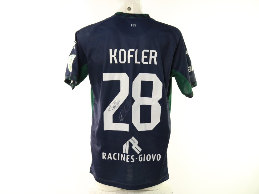 Maglia Kofler Bari vs Sudtirol Unwashed, 2024 - Autografata