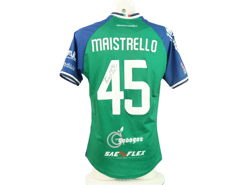 Maistrello Signed unwashed Shirt, Feralpisalò vs Atalanta U23 2024