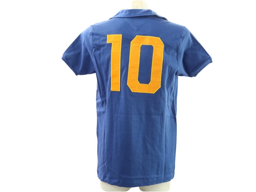 Pele's Brazil Signed Replica Shirt