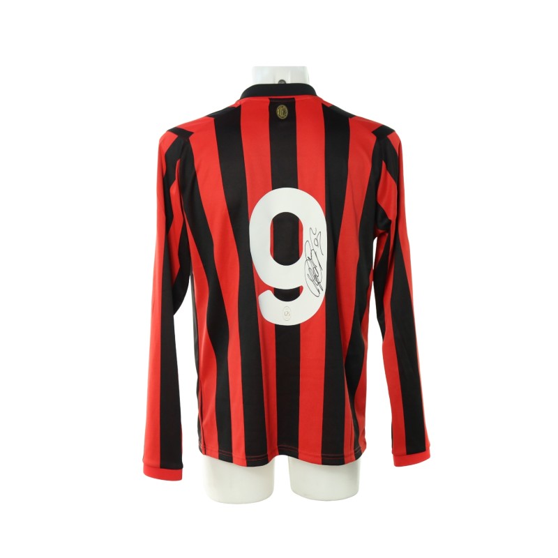 Inzaghi's Official Milan Signed Shirt, 2024/25 - 125th Anniversary