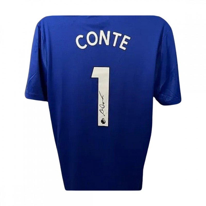 Antonio Conte's Chelsea 2016/17 Signed Official Shirt