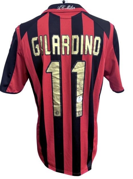 Gilardino's Milan Signed Official Shirt, 2005/06