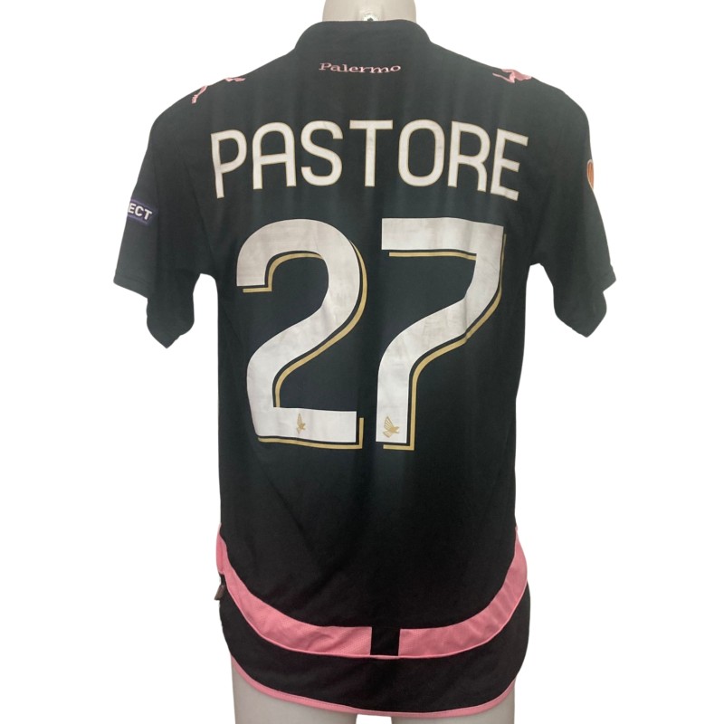 Pastore's Palermo Match-Worn Shirt, 2010/11