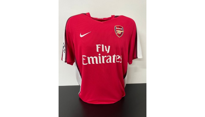 Cesc Fabregas Signed Arsenal Shirt - 2021-22, Number 4 Autograph Jersey