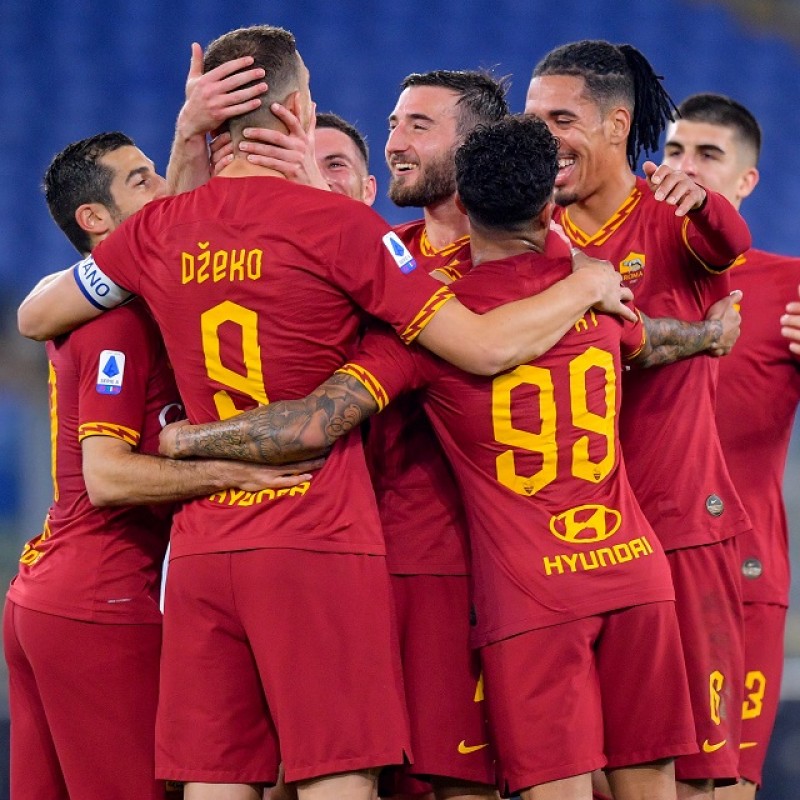 Maglia AS Roma 2019/20 - Autografata dalla squadra