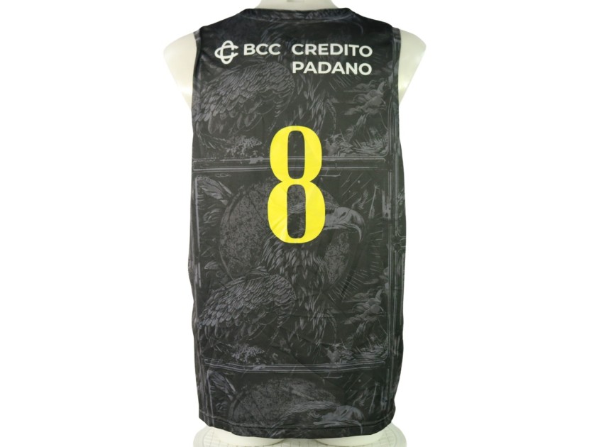 Conti's Vanoli Basket Cremona Signed Unwashed Kit, Pre-Season 2024/25