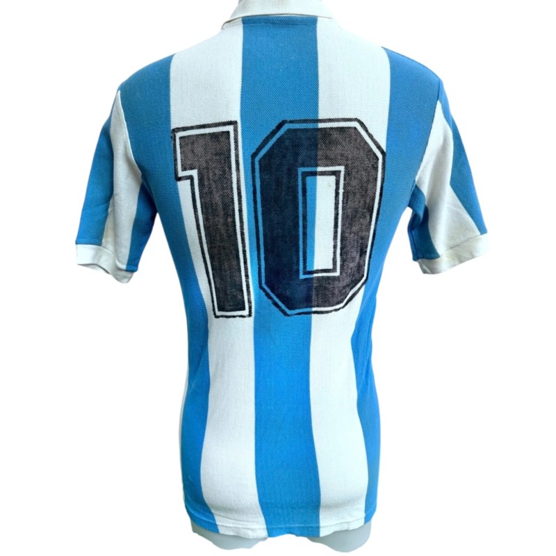Maradona's Argentina Match-Worn Shirt, 1978/79