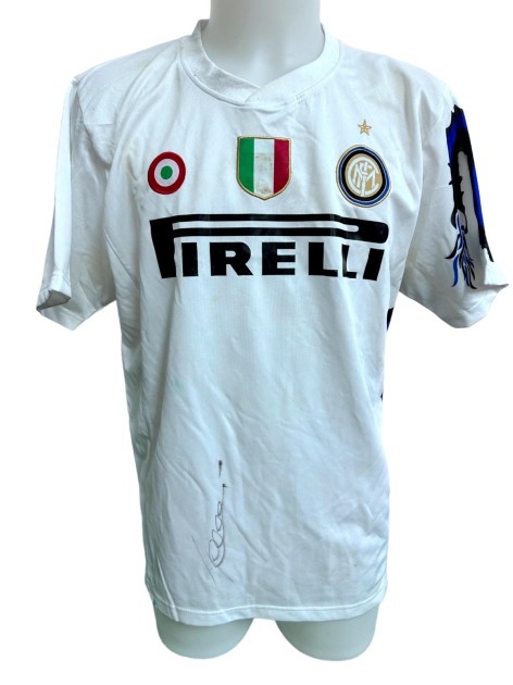 Eto'o's Official Shirt Inter, 2009/10 - Signed by Eto'o and