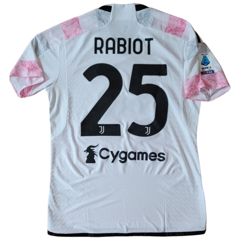Rabiot's Match Shirt, Atalanta vs Juventus 2023