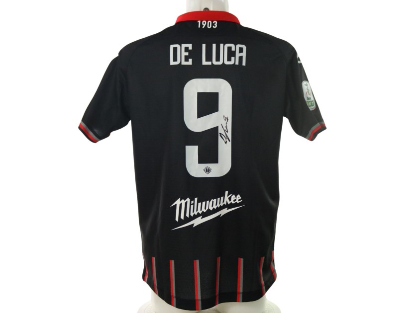 De Luca's Signed Unwashed Shirt, Mantova vs Cremonese 2024