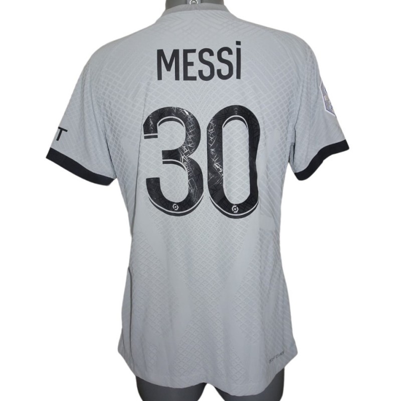 Messi's PSG Match-Issued Shirt, Ligue 1 2022/23