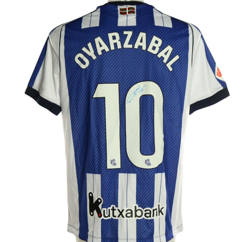 Oyarzabal's Signed Unwashed Shirt, Real Sociedad vs Real Betis 2026