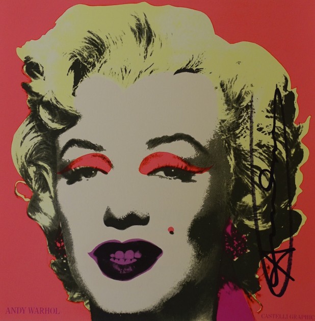 Andy Warhol "Marilyn" - Hand Signed, 1981