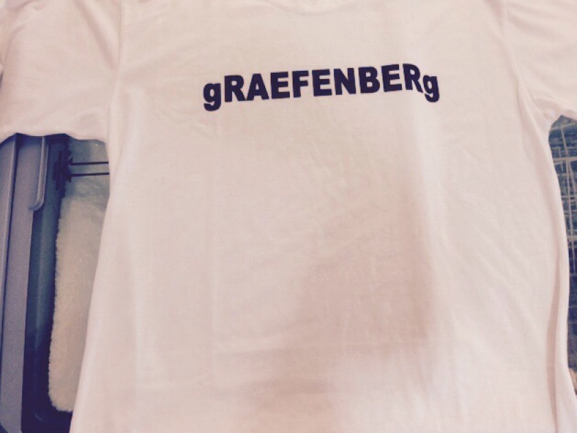 gRAEFENBERg T-shirt signed by Prevignano 