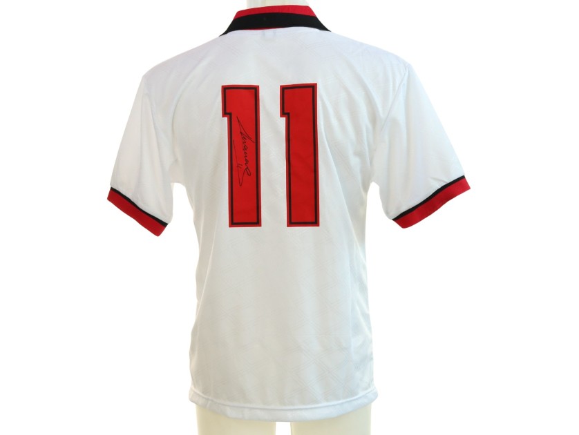 Massaro's Milan Signed Replica Shirt, 1994/95